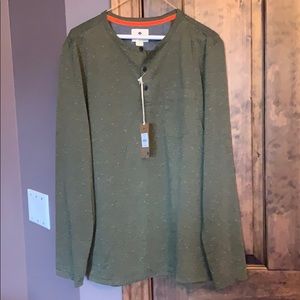 Sperry Neppy Jersey L/S Henley NWT